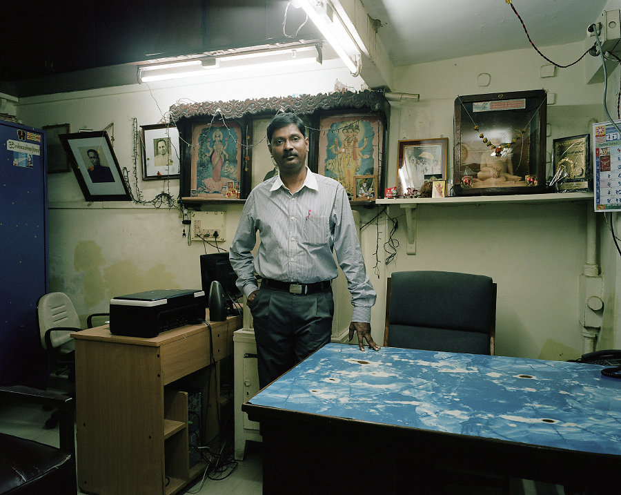 Pranay Oval, gérant du Bharat Cinema de Mumbai.