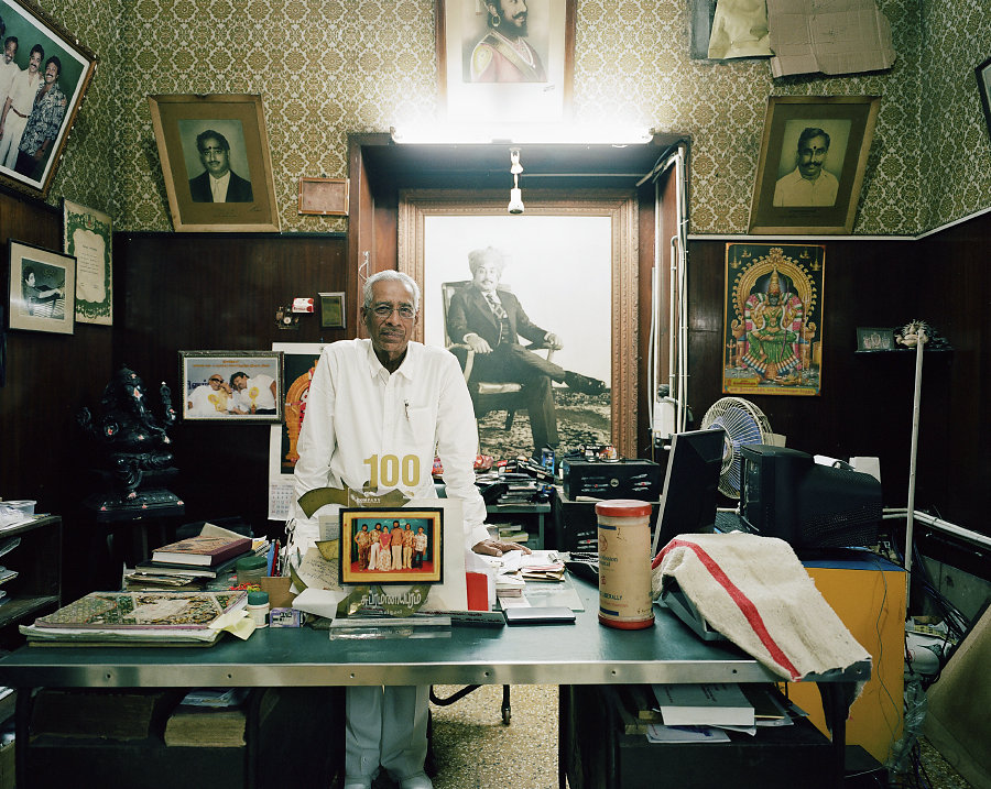 Vidyapathy, projectionniste du cinéma Star de Chennai